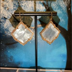 Rose Gold Kendra Scott earrings